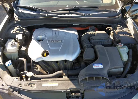 2011 Hyundai Sonata Hybrid z USA, uszkodzony, nr VIN KMHEC4A49BA000545